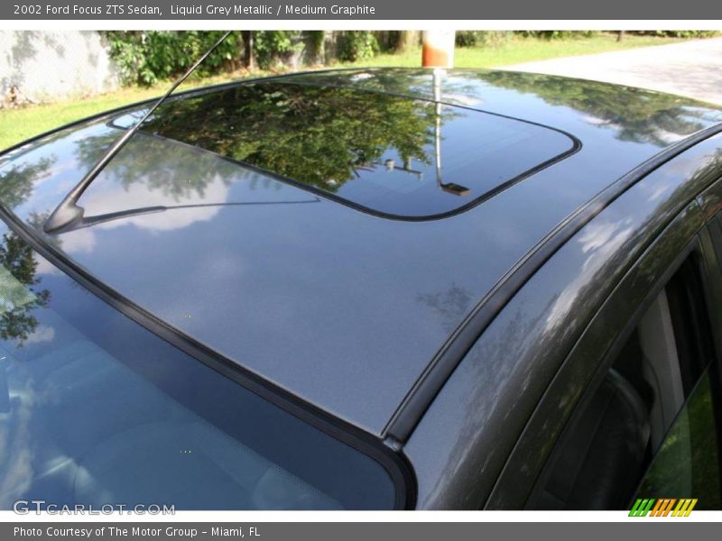Liquid Grey Metallic / Medium Graphite 2002 Ford Focus ZTS Sedan