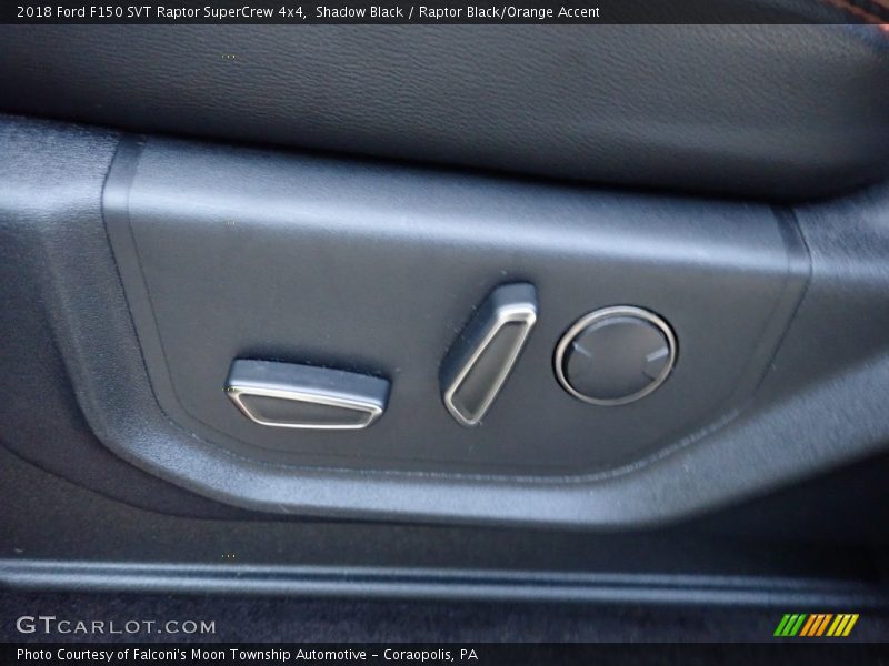 Shadow Black / Raptor Black/Orange Accent 2018 Ford F150 SVT Raptor SuperCrew 4x4