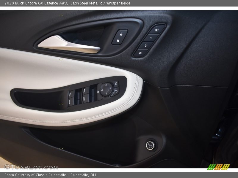 Satin Steel Metallic / Whisper Beige 2020 Buick Encore GX Essence AWD