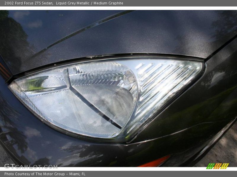 Liquid Grey Metallic / Medium Graphite 2002 Ford Focus ZTS Sedan