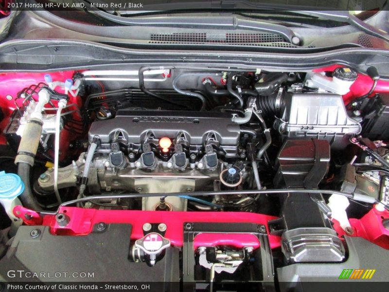 Milano Red / Black 2017 Honda HR-V LX AWD