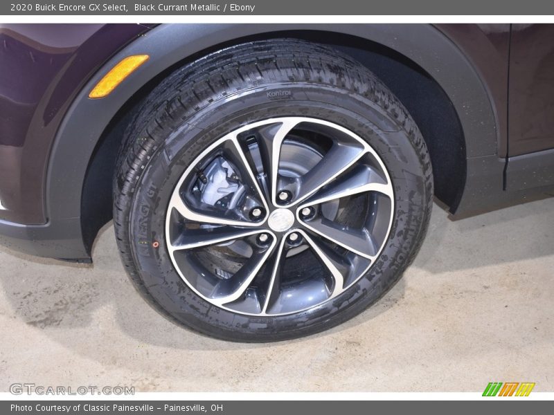 Black Currant Metallic / Ebony 2020 Buick Encore GX Select