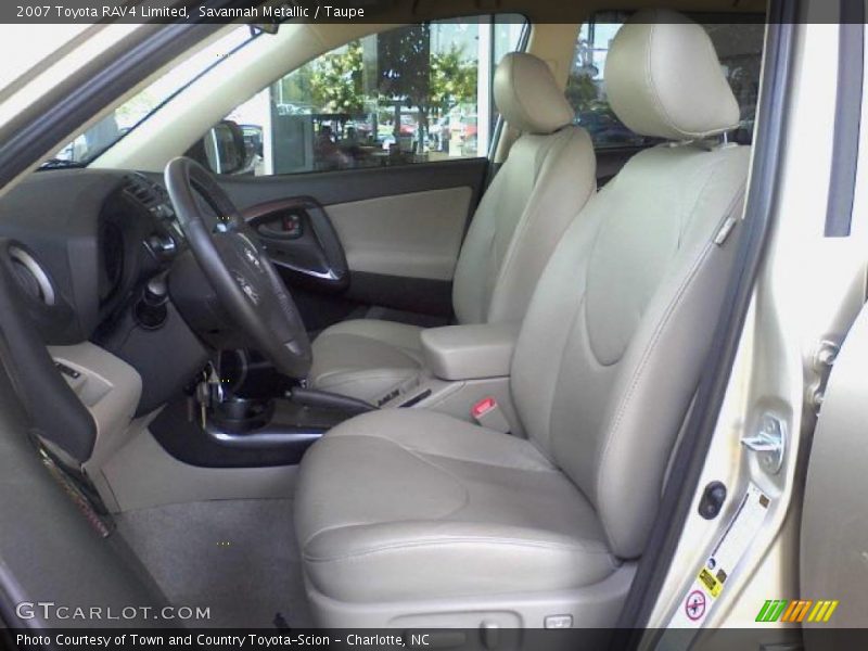 Savannah Metallic / Taupe 2007 Toyota RAV4 Limited