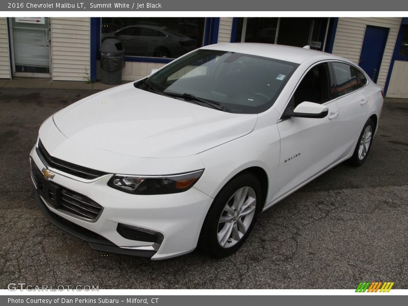 Summit White / Jet Black 2016 Chevrolet Malibu LT