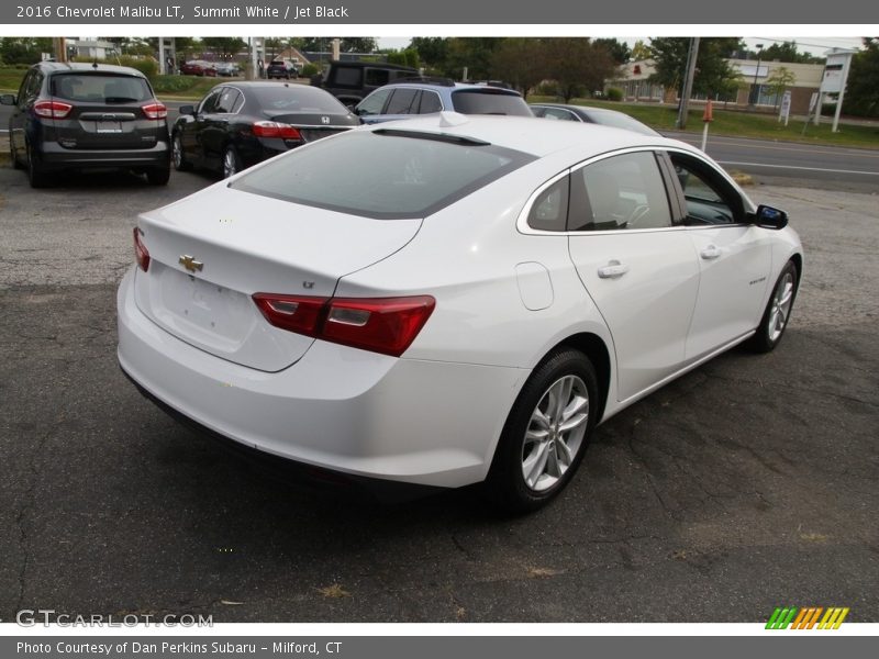 Summit White / Jet Black 2016 Chevrolet Malibu LT
