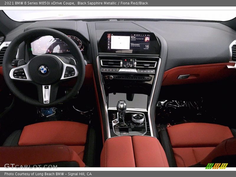  2021 8 Series M850i xDrive Coupe Fiona Red/Black Interior