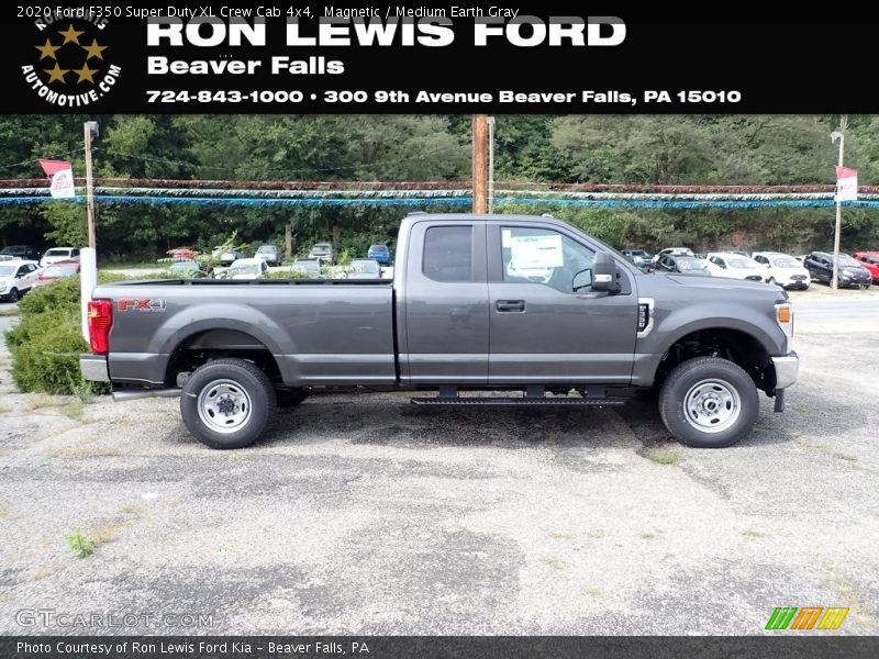 Magnetic / Medium Earth Gray 2020 Ford F350 Super Duty XL Crew Cab 4x4
