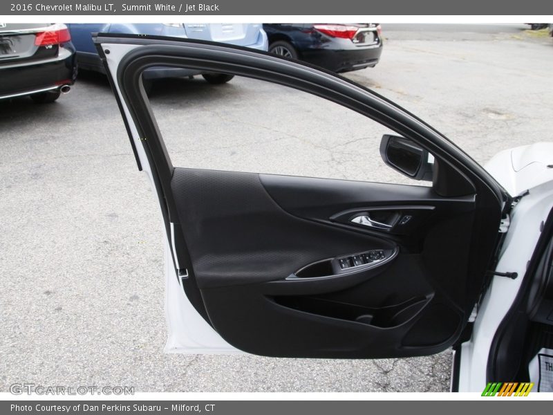 Summit White / Jet Black 2016 Chevrolet Malibu LT