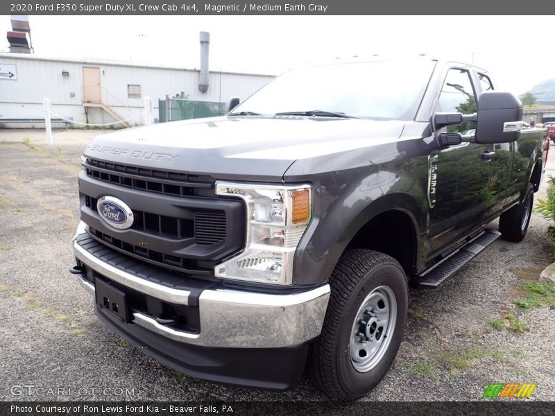 Magnetic / Medium Earth Gray 2020 Ford F350 Super Duty XL Crew Cab 4x4