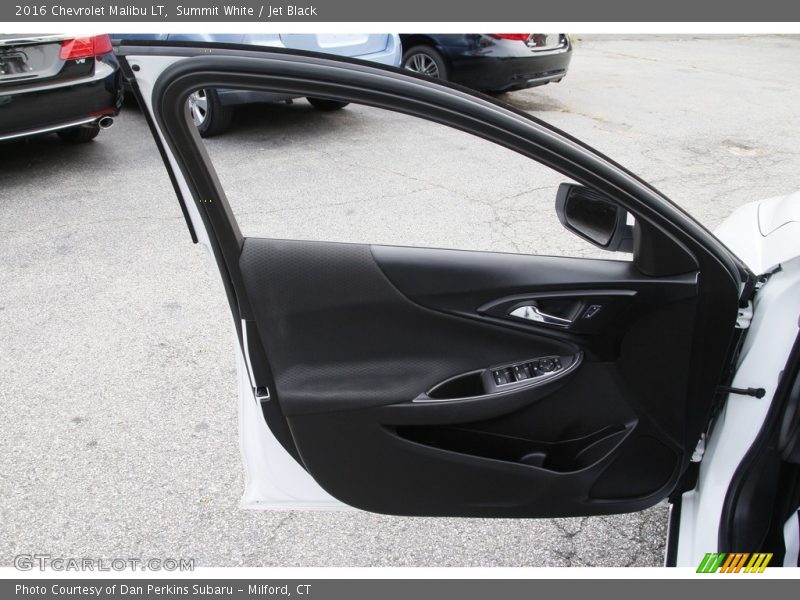 Summit White / Jet Black 2016 Chevrolet Malibu LT