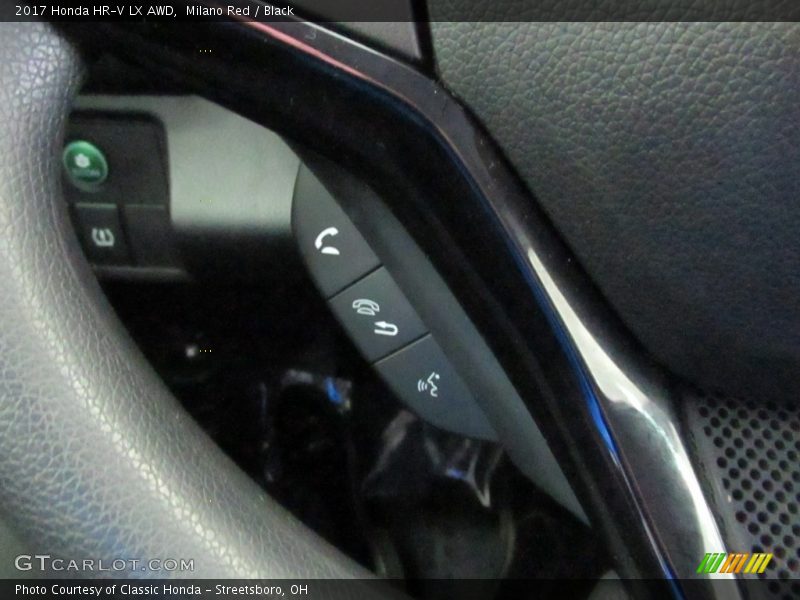 Milano Red / Black 2017 Honda HR-V LX AWD