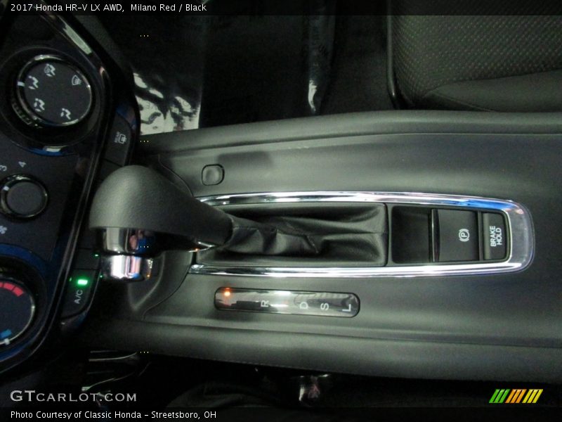 Milano Red / Black 2017 Honda HR-V LX AWD