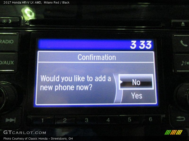 Milano Red / Black 2017 Honda HR-V LX AWD