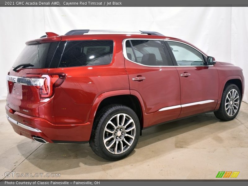 Cayenne Red Tintcoat / Jet Black 2021 GMC Acadia Denali AWD