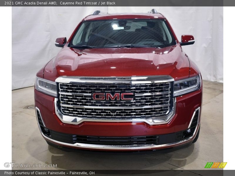 Cayenne Red Tintcoat / Jet Black 2021 GMC Acadia Denali AWD