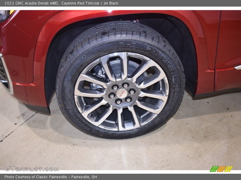 Cayenne Red Tintcoat / Jet Black 2021 GMC Acadia Denali AWD