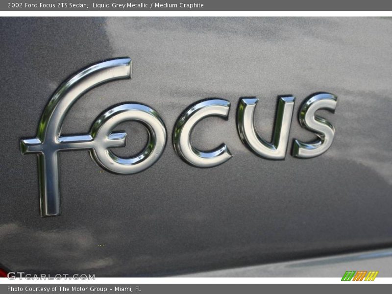 Liquid Grey Metallic / Medium Graphite 2002 Ford Focus ZTS Sedan