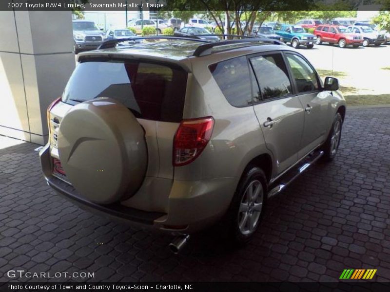Savannah Metallic / Taupe 2007 Toyota RAV4 Limited
