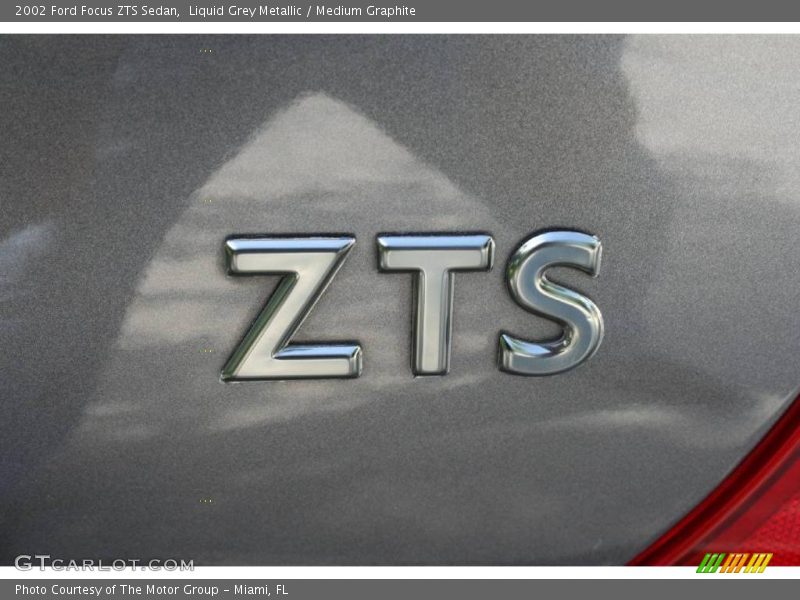 Liquid Grey Metallic / Medium Graphite 2002 Ford Focus ZTS Sedan