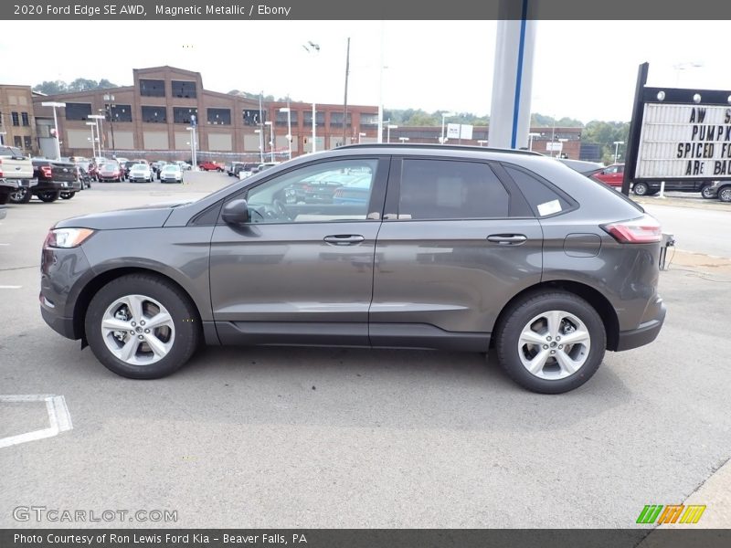 Magnetic Metallic / Ebony 2020 Ford Edge SE AWD