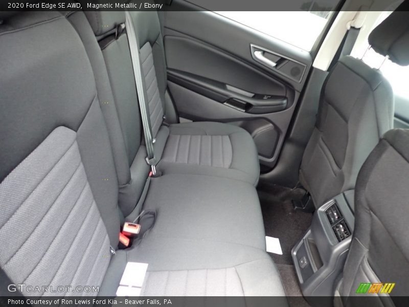 Rear Seat of 2020 Edge SE AWD