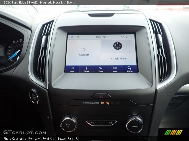 Controls of 2020 Edge SE AWD