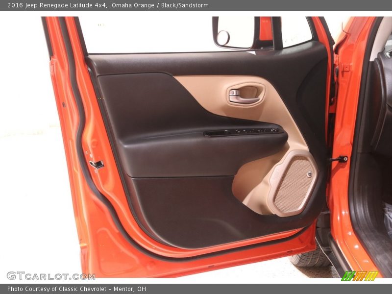 Door Panel of 2016 Renegade Latitude 4x4