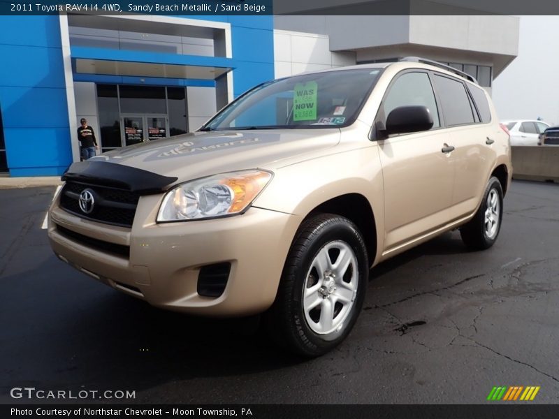 Sandy Beach Metallic / Sand Beige 2011 Toyota RAV4 I4 4WD