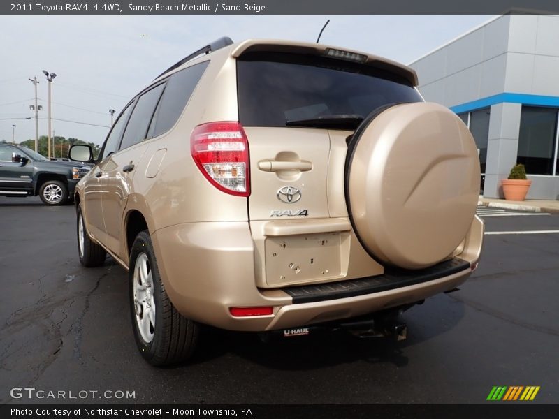 Sandy Beach Metallic / Sand Beige 2011 Toyota RAV4 I4 4WD