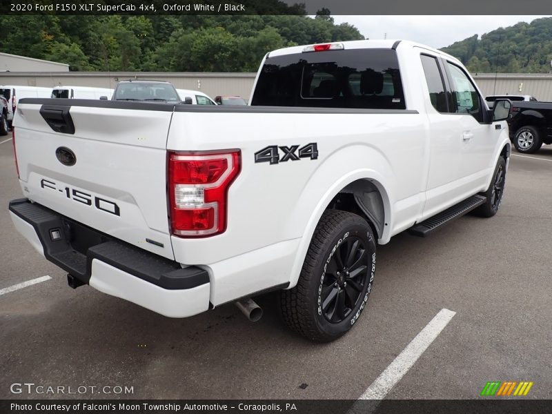 Oxford White / Black 2020 Ford F150 XLT SuperCab 4x4
