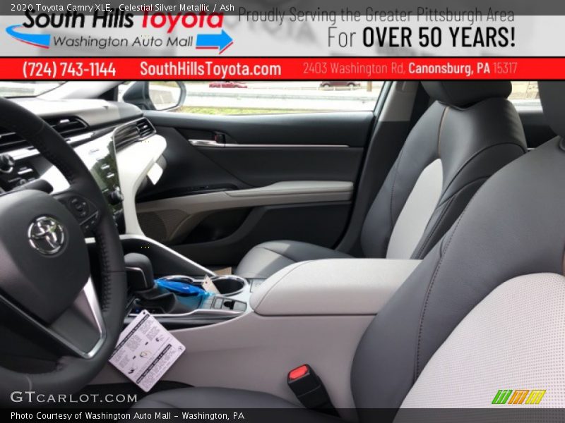 Celestial Silver Metallic / Ash 2020 Toyota Camry XLE