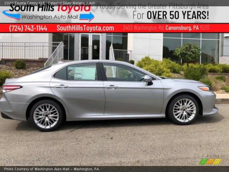 Celestial Silver Metallic / Ash 2020 Toyota Camry XLE