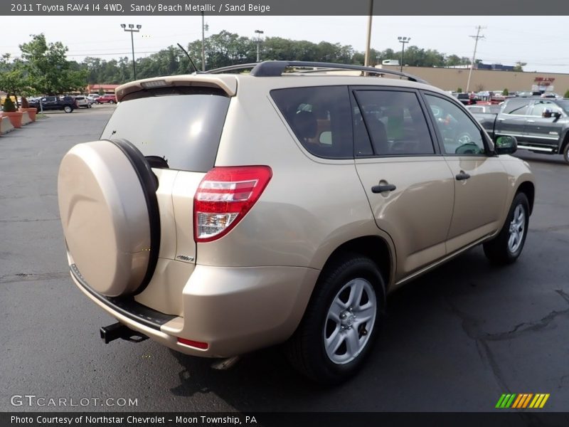 Sandy Beach Metallic / Sand Beige 2011 Toyota RAV4 I4 4WD