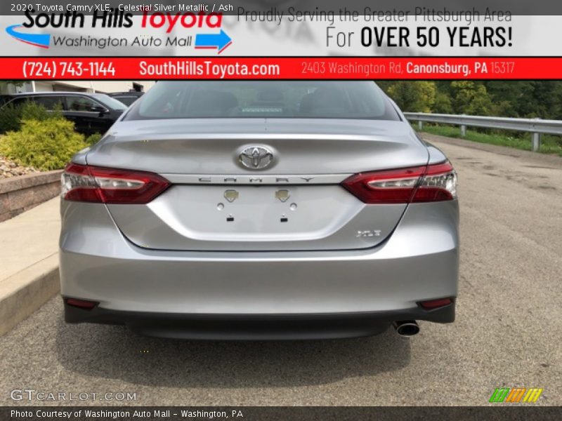 Celestial Silver Metallic / Ash 2020 Toyota Camry XLE