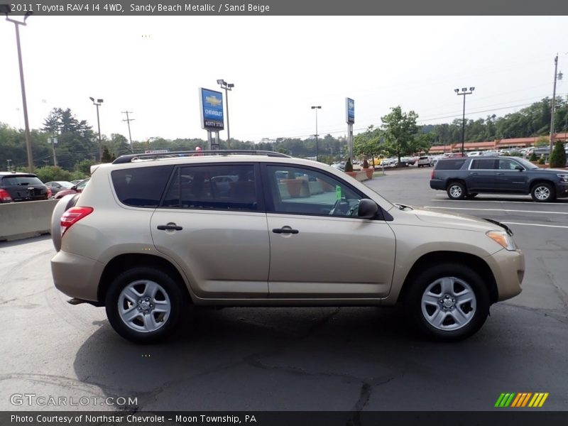 Sandy Beach Metallic / Sand Beige 2011 Toyota RAV4 I4 4WD