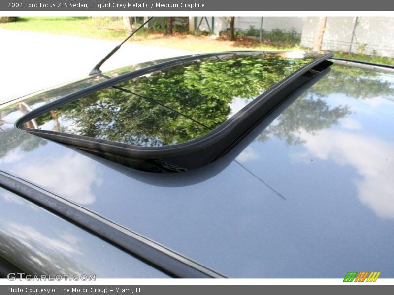 Liquid Grey Metallic / Medium Graphite 2002 Ford Focus ZTS Sedan
