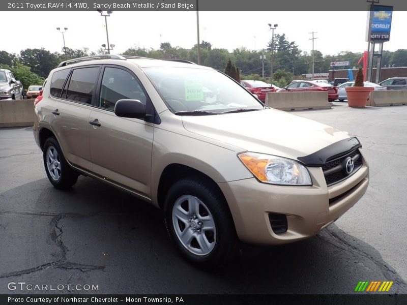 Sandy Beach Metallic / Sand Beige 2011 Toyota RAV4 I4 4WD