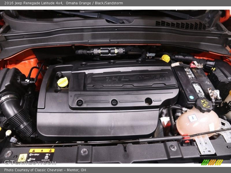  2016 Renegade Latitude 4x4 Engine - 1.4 Liter Turbocharged SOHC 16-Valve MultiAir 4 Cylinder