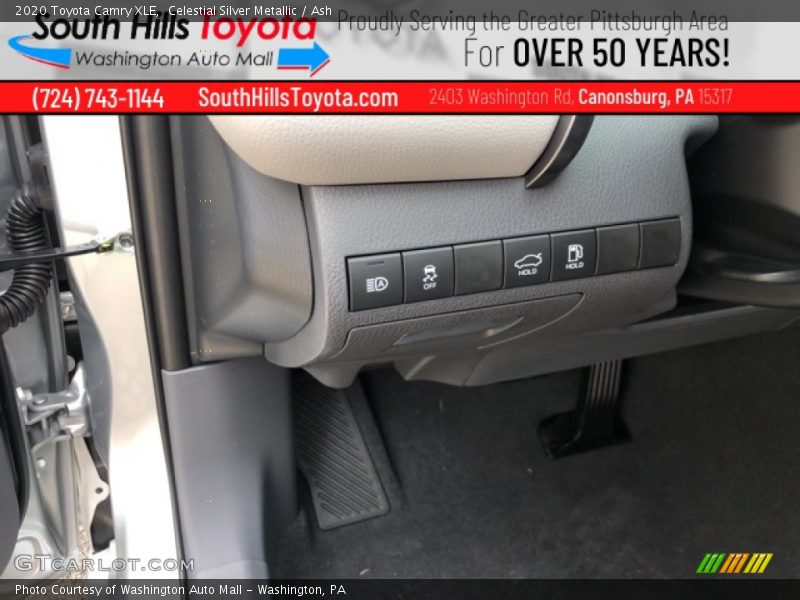 Celestial Silver Metallic / Ash 2020 Toyota Camry XLE