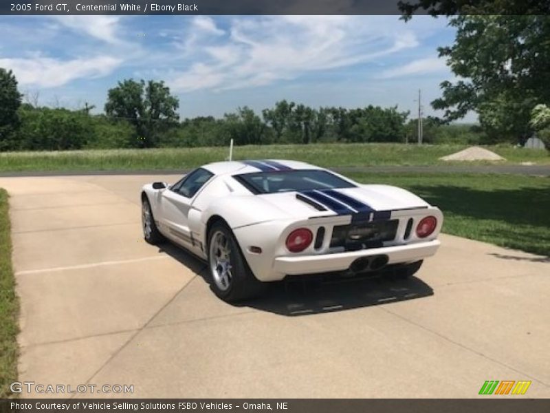 Centennial White / Ebony Black 2005 Ford GT