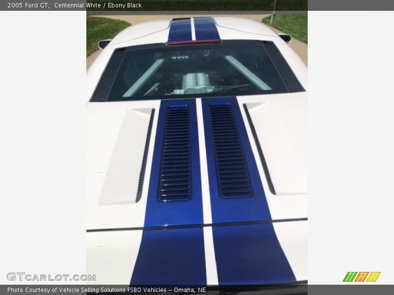 Centennial White / Ebony Black 2005 Ford GT