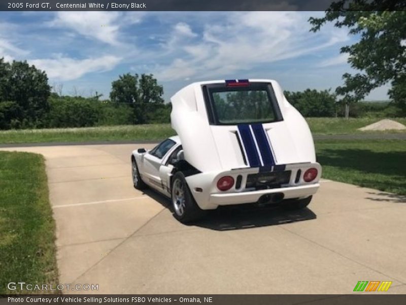Centennial White / Ebony Black 2005 Ford GT