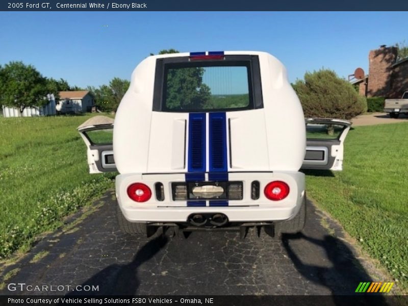 Centennial White / Ebony Black 2005 Ford GT