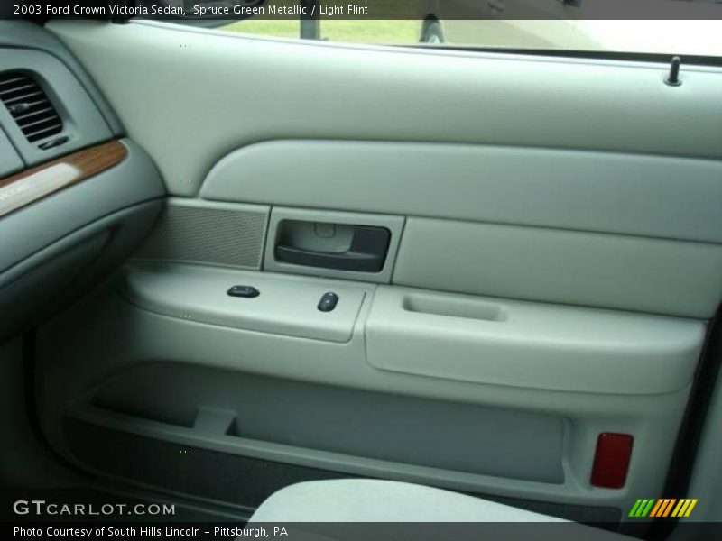 Spruce Green Metallic / Light Flint 2003 Ford Crown Victoria Sedan
