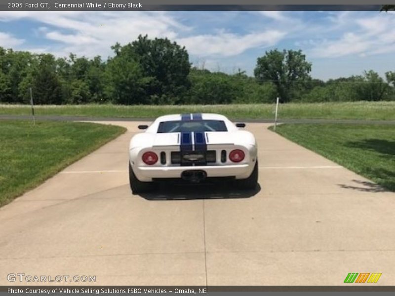 Centennial White / Ebony Black 2005 Ford GT
