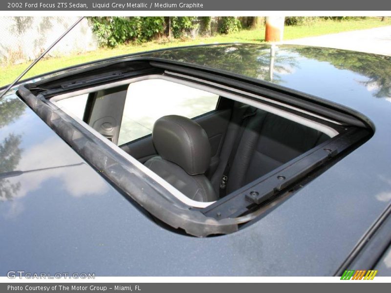 Liquid Grey Metallic / Medium Graphite 2002 Ford Focus ZTS Sedan