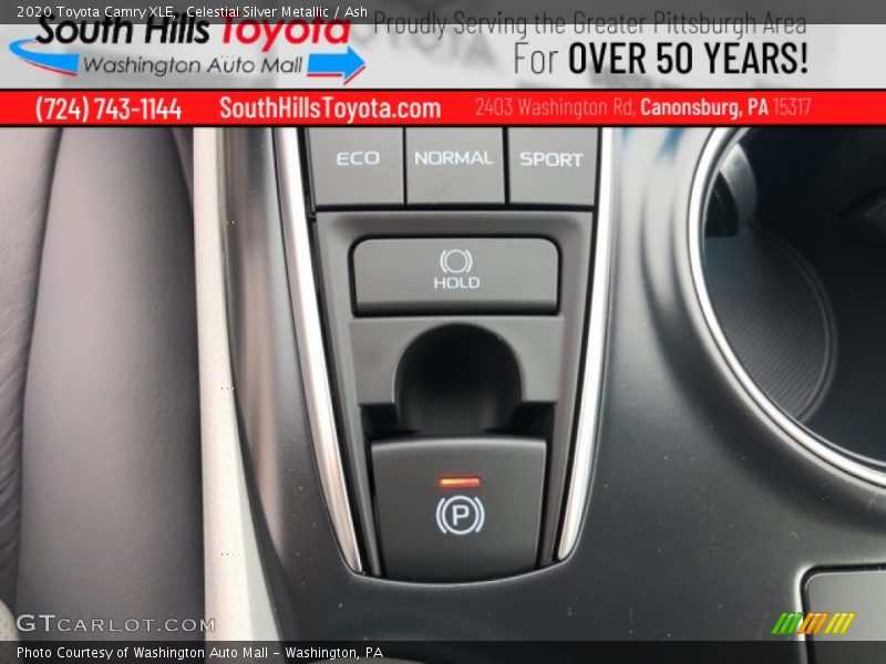 Celestial Silver Metallic / Ash 2020 Toyota Camry XLE