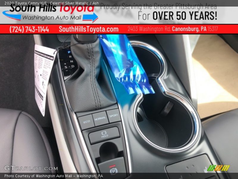 Celestial Silver Metallic / Ash 2020 Toyota Camry XLE