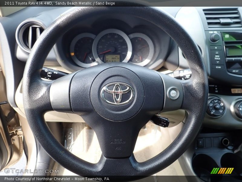 Sandy Beach Metallic / Sand Beige 2011 Toyota RAV4 I4 4WD