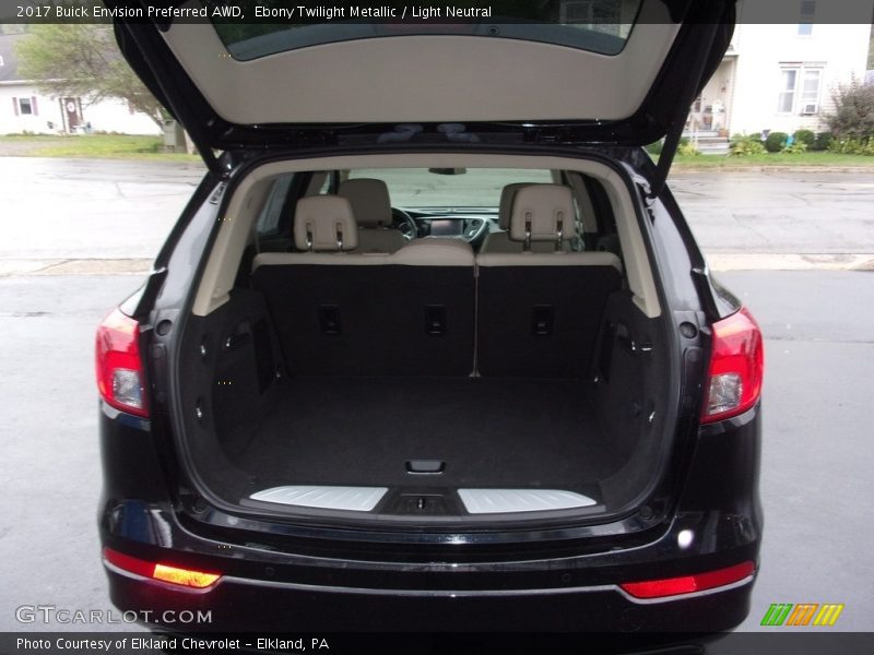 Ebony Twilight Metallic / Light Neutral 2017 Buick Envision Preferred AWD